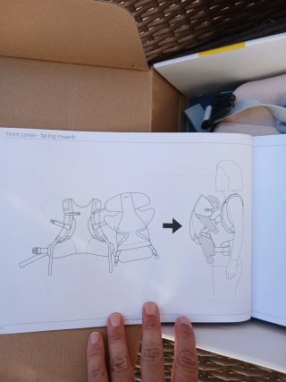 Mochila Stokke MyCarrier niños y bebes