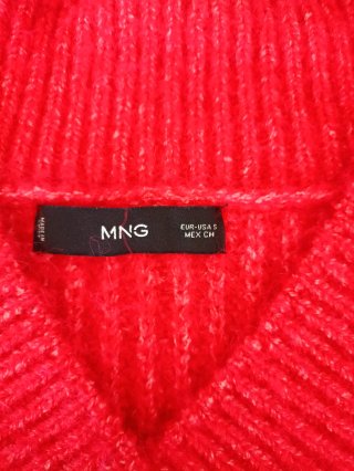 Jersey cuello pico Mango