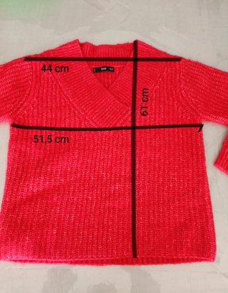 Jersey cuello pico Mango