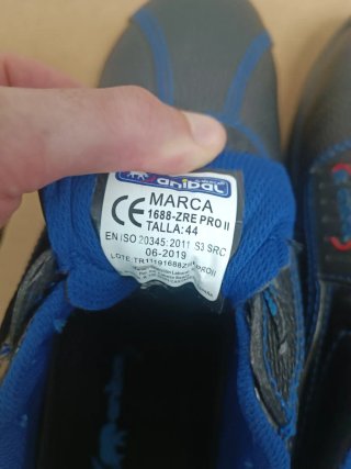 Zapatos Seguridad Aníbal S3 SRC Talla 44