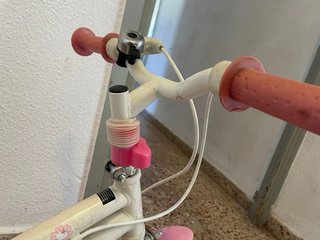 Bicicleta infantil Hello Kitty rosa