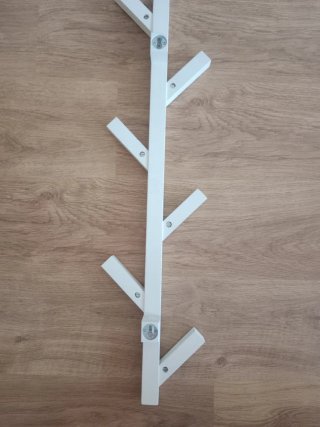 Perchero Tjusig Blanco Ikea