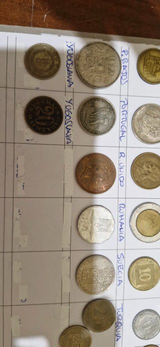Lote II monedas del mundo