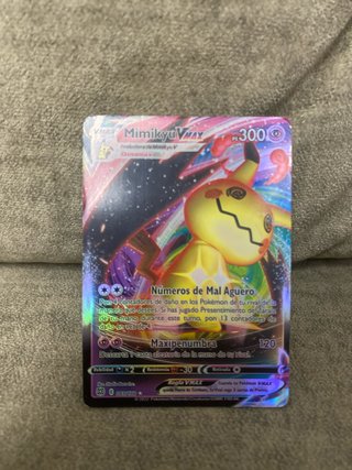 Carta Pokémon Mimikyu VMAX 300 HP