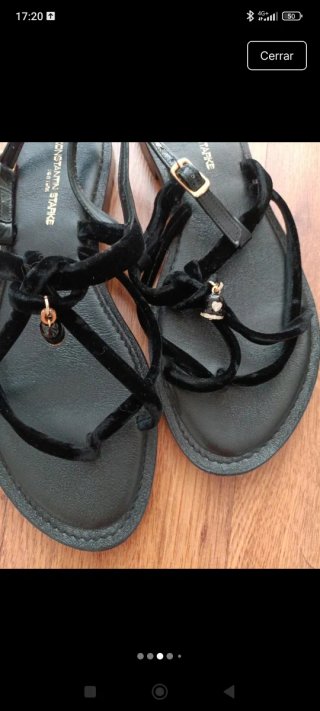 Sandalias Konstantin Starke Negras