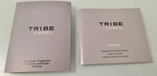 Orologio Breil Tribe Cronografo Nero Argento