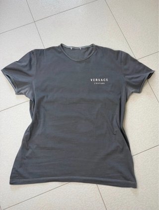 T-shirt Versace Couture Grigia vintage