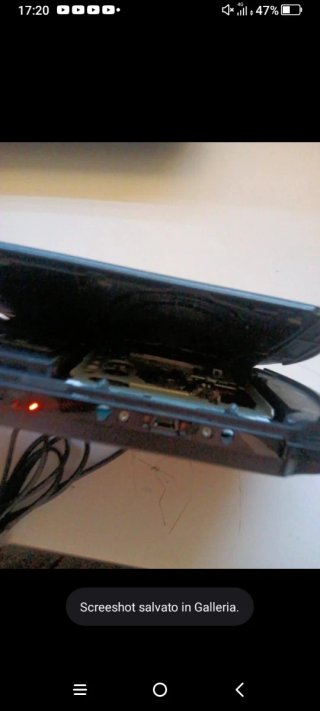 PSP E1004 Sony Nera - Non Funzionante