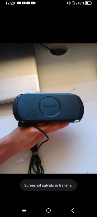 PSP E1004 Sony Nera - Non Funzionante