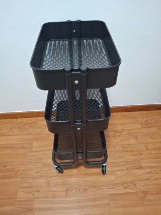 Carrito auxiliar 3 bandejas Ikea Raskok