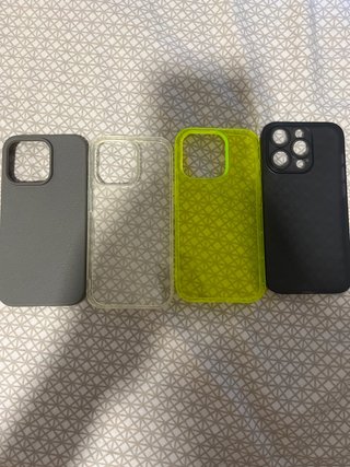Fundas iPhone 14 pro 1x3€ 4x10€