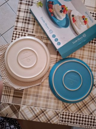 Set 2 Piatti Emile Henry Ceramica