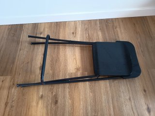 Silla Plegable Ikea Franklin Negra