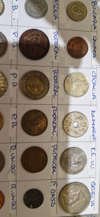 Lote III monedas del mundo