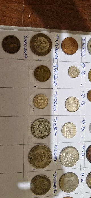 Lote III monedas del mundo