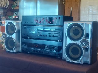 Equipo Sonido Yamaha Vintage Negro