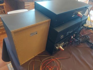 Equipo Sonido Yamaha Vintage Negro