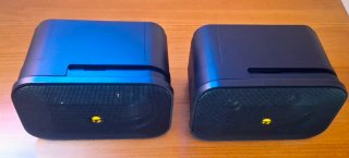 Pareja de altavoces para coche o superficie