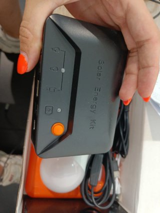 Kit Solar 3W + 2 Luces LED