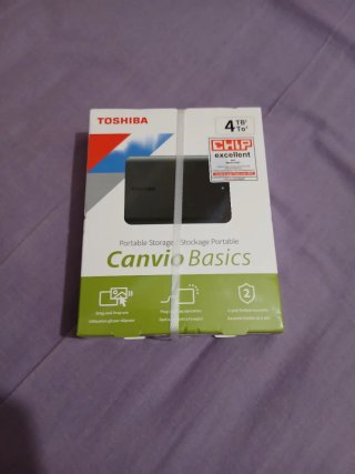 Disco Duro Externo Toshiba Canvio Basics 4TB