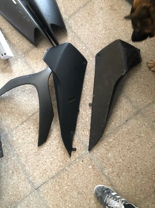 Plásticos Yamaha T-Max 2008-2011 Plata