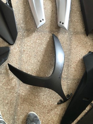 Plásticos Yamaha T-Max 2008-2011 Plata