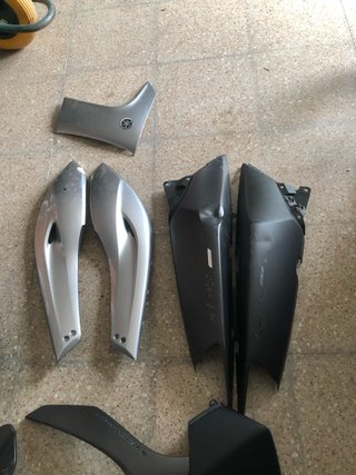 Plásticos Yamaha T-Max 2008-2011 Plata