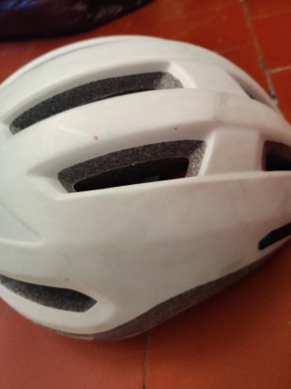 Casco de bicicleta B'TWIN blanco