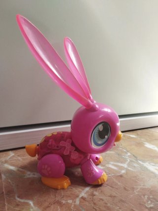 Conejo Juguete Rosa Orejas Grandes
