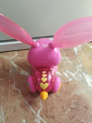 Conejo Juguete Rosa Orejas Grandes