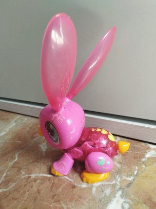 Conejo Juguete Rosa Orejas Grandes