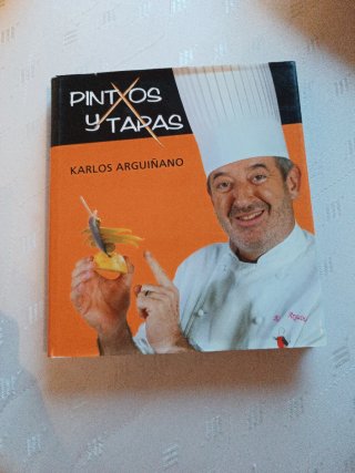 Llibre pintxos y tapas Karlos Arguiñano