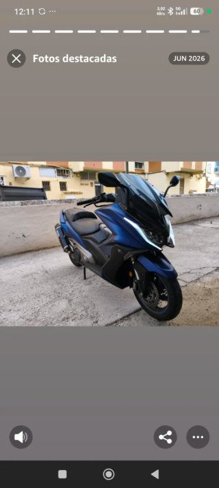AK 550 2018 26500km,embrague y correas con factura