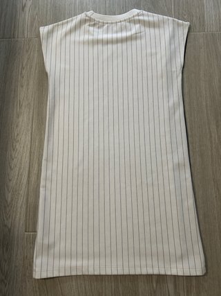 Vestido DKNY Talla 14 Rayas Negras