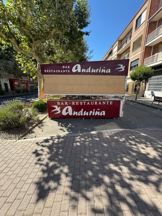 Terraza restaurante 4,50 x 10,50m