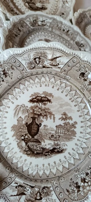 6 piatti Canova 1830 23cm
