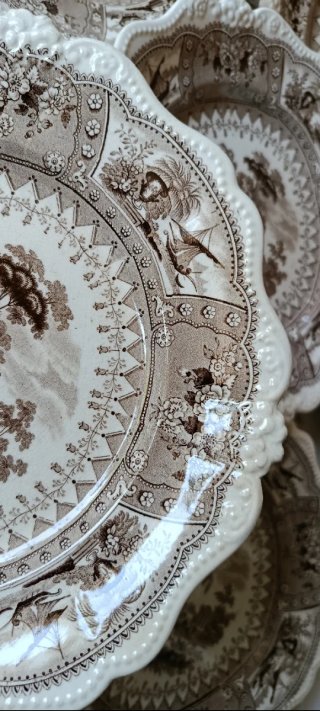 6 piatti Canova 1830 23cm