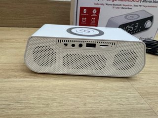 Altavoz Bluetooth Eurofest Radio Reloj Cargador