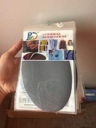 Parches coderas y rodilleras para ropa. Gris