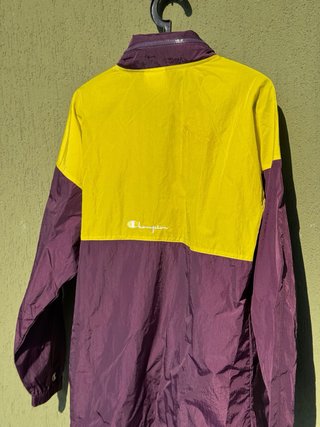 Giacca nylon antivento Champions vintage