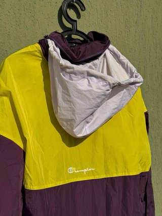 Giacca nylon antivento Champions vintage