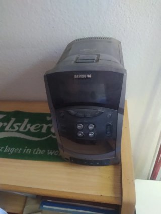 Minicadena Samsung Negra/Gris
