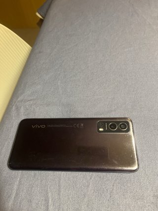 Telefono mobile con custodia Vivo Y72 5G Blu Navy