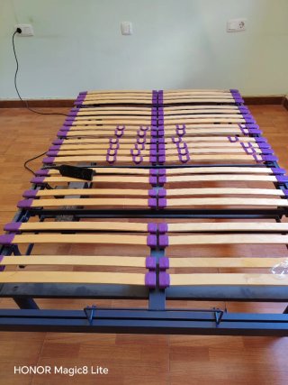 Somier articulado madera y metal