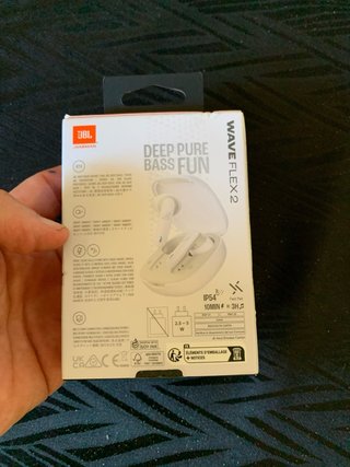 Auriculares JBL Wave Flex 2 Blancos