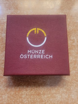Moneda 25€ Austria 2011 Robotik Niobio Plata