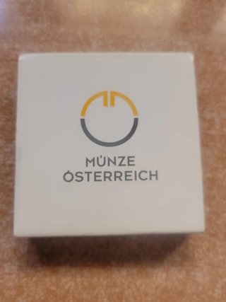 Moneda 25€ Austria 2011 Robotik Niobio Plata