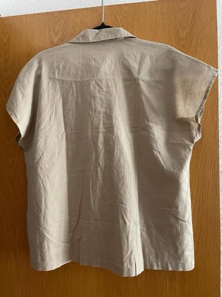 Camisa Lino Algodón Holgada Talla M/L