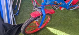 Bicicleta Spiderman 14 infantil