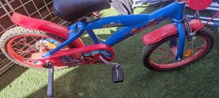 Bicicleta Spiderman 14 infantil